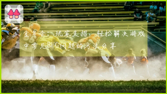 金年会：玩家支招，轻松解决游戏中常见BUG问题的方法分享